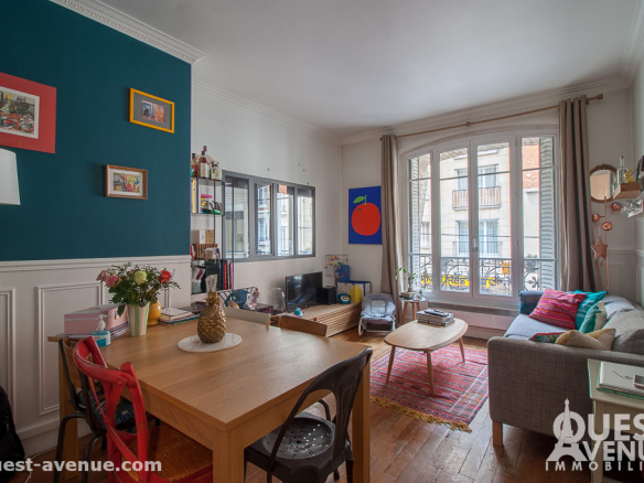 CLICHY  APPARTEMENT 3P 49M²