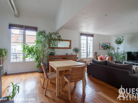 ASNIERES SUR SEINE  APPARTEMENT 3P 82M²