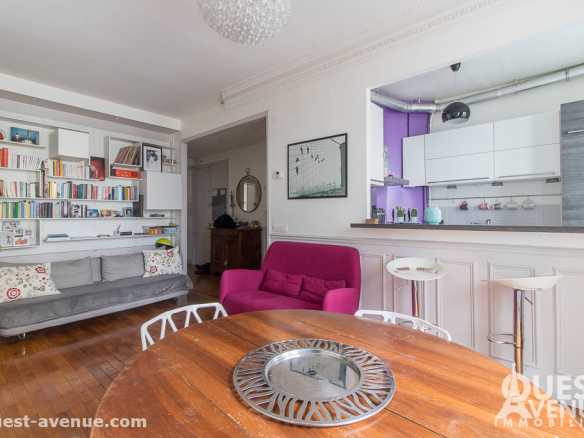 PARIS 19 APPARTEMENT 3P 67M²