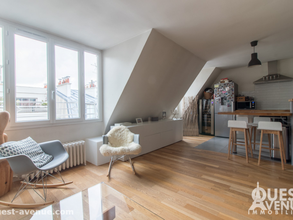 PARIS 17 APPARTEMENT 3P 55M²