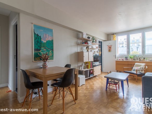 PARIS 17 APPARTEMENT 3P 56M²
