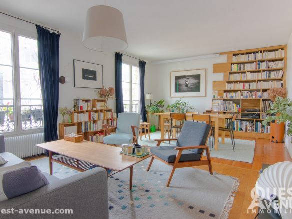 PARIS 18 APPARTEMENT 3P 80M²