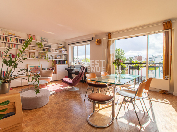 BOULOGNE BILLANCOURT  APPARTEMENT 4P 92M²