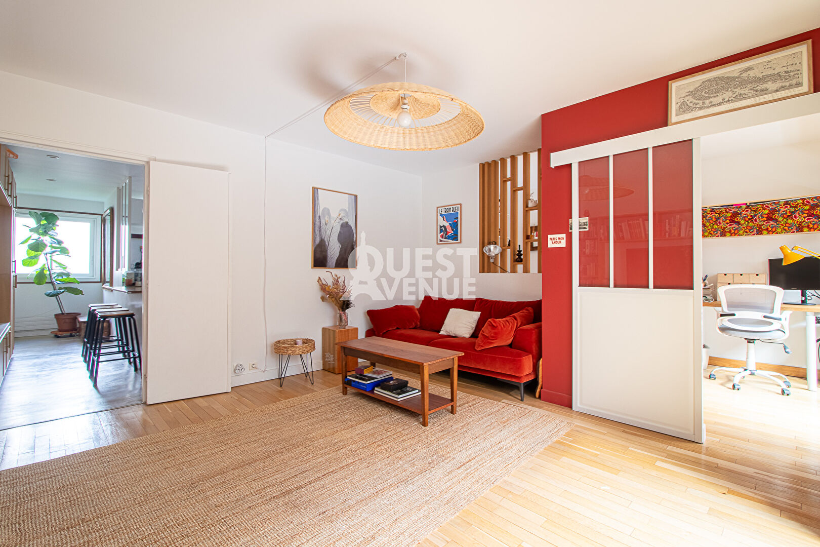 PARIS 19 APPARTEMENT 4P 88M²