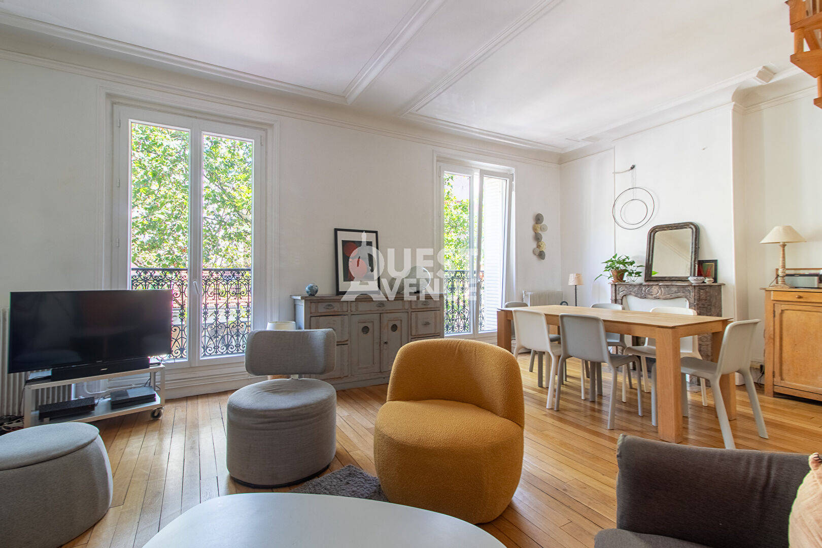 BOULOGNE BILLANCOURT  APPARTEMENT 5P 124M²