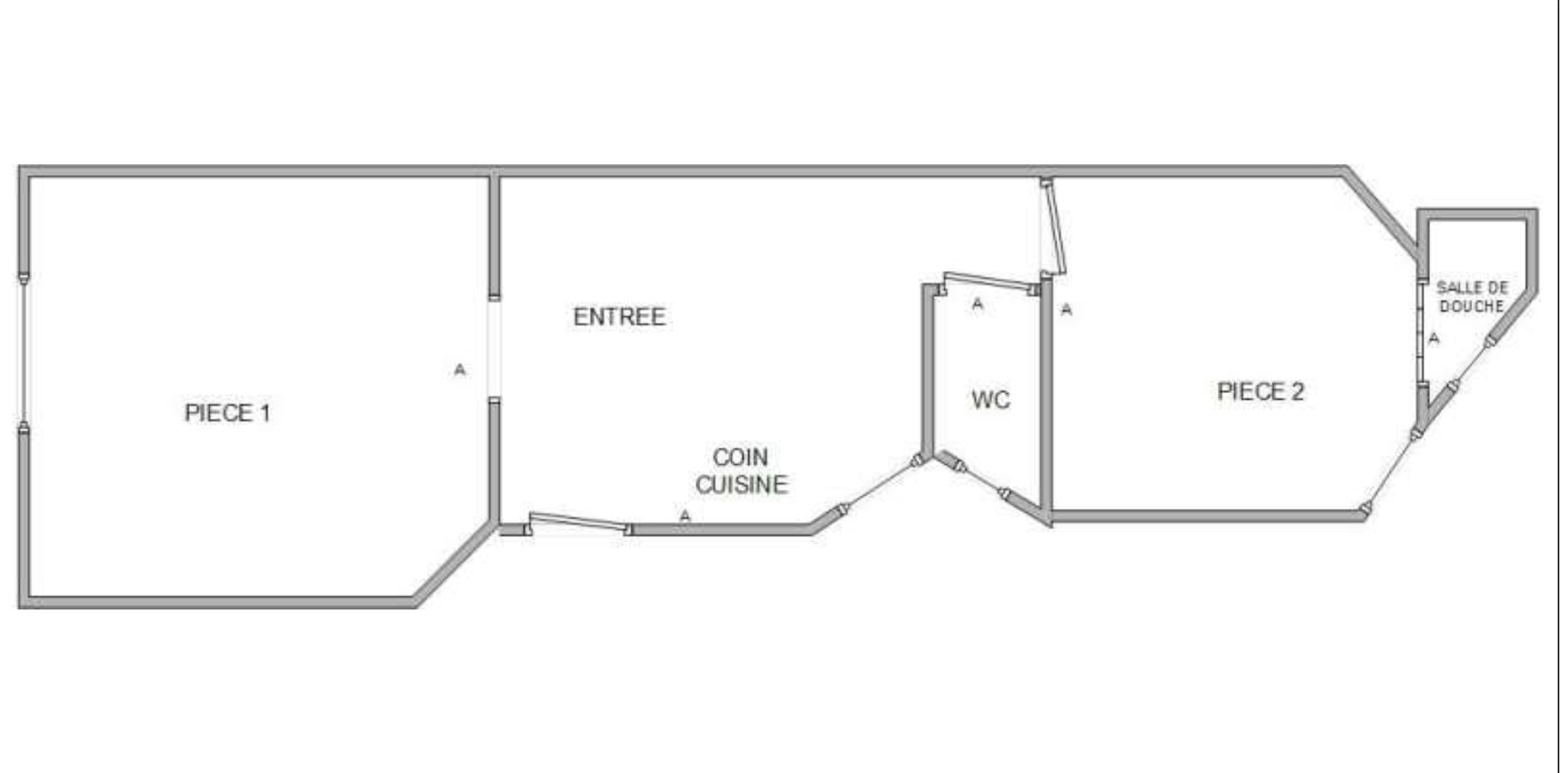 PARIS 12 APPARTEMENT 2P 34M²