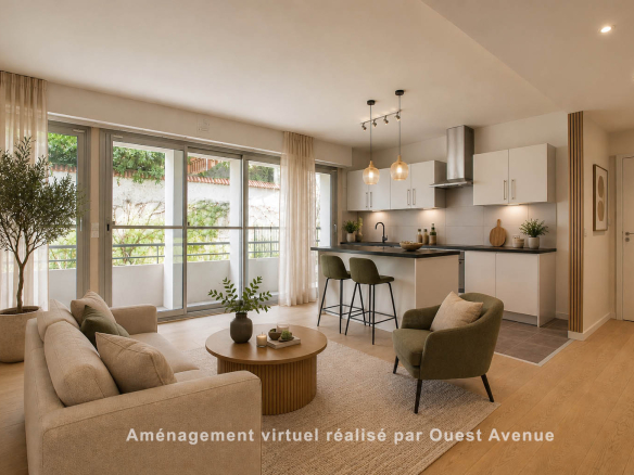 BOULOGNE BILLANCOURT  APPARTEMENT 2P 44M²