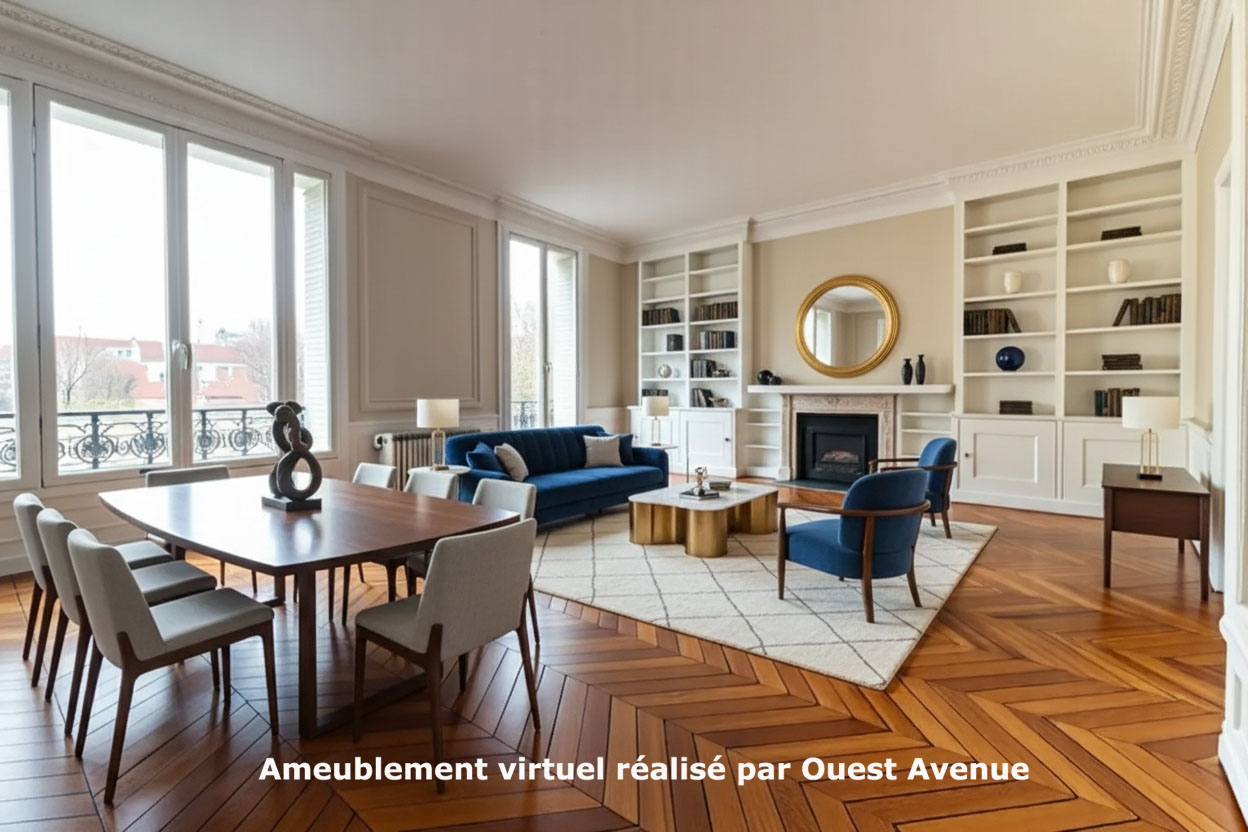 PARIS 14 APPARTEMENT 7P 197M²