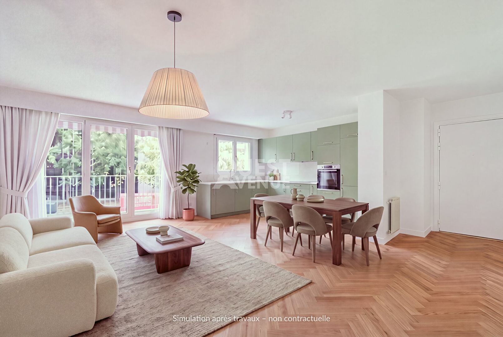 PARIS 15 APPARTEMENT 3P 78M²
