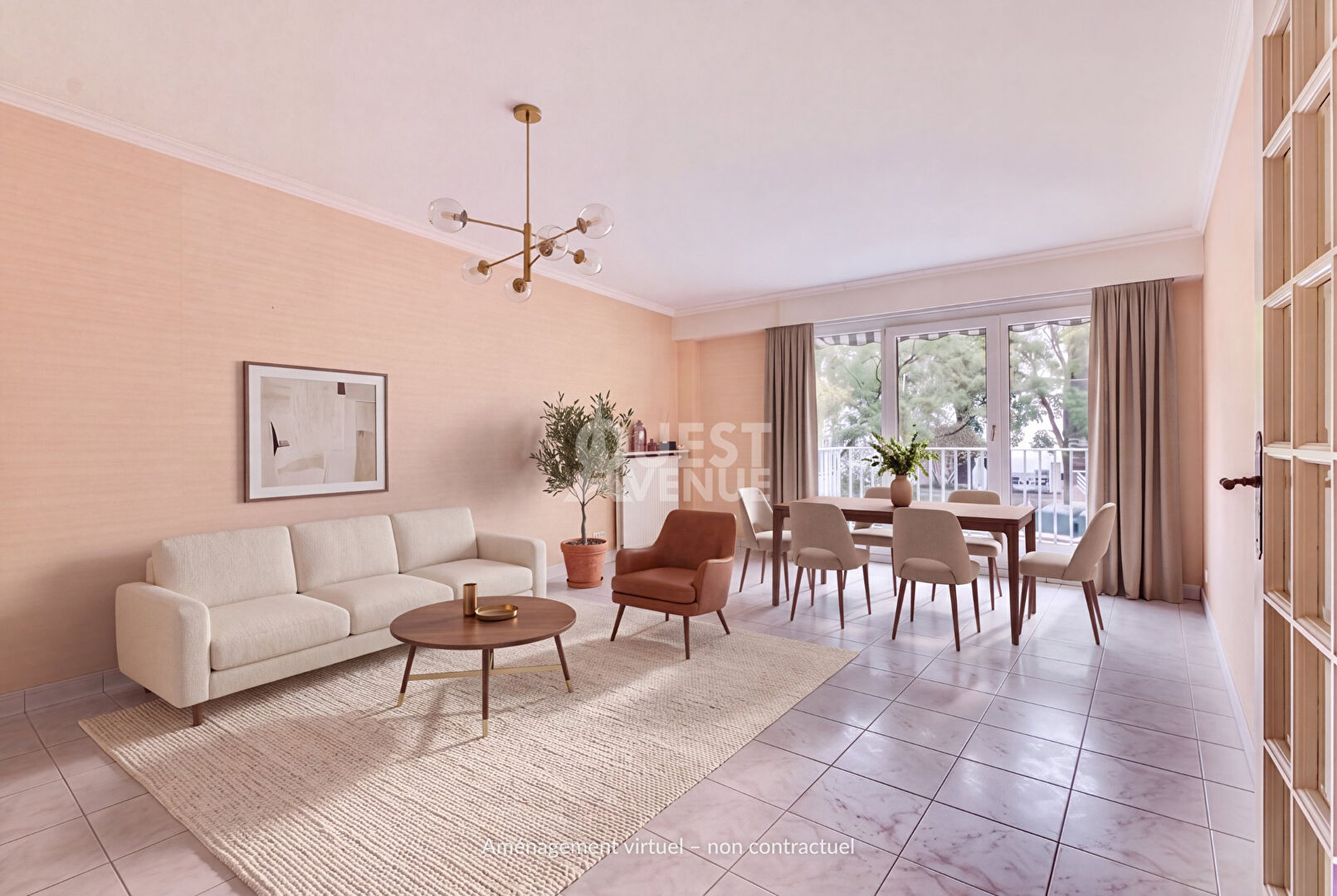 PARIS 15 APPARTEMENT 3P 78M²