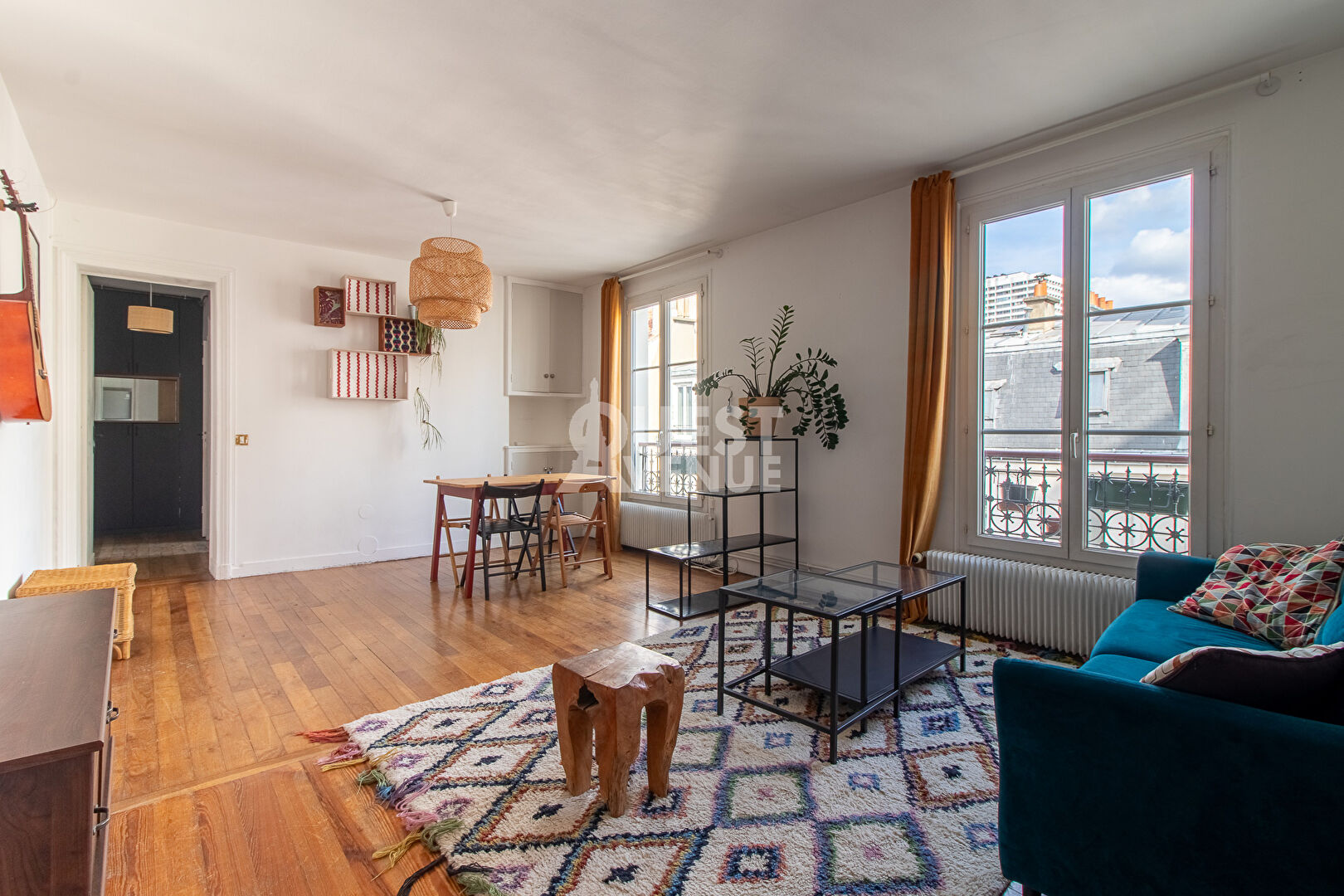 PARIS 18 APPARTEMENT 4P 80M²