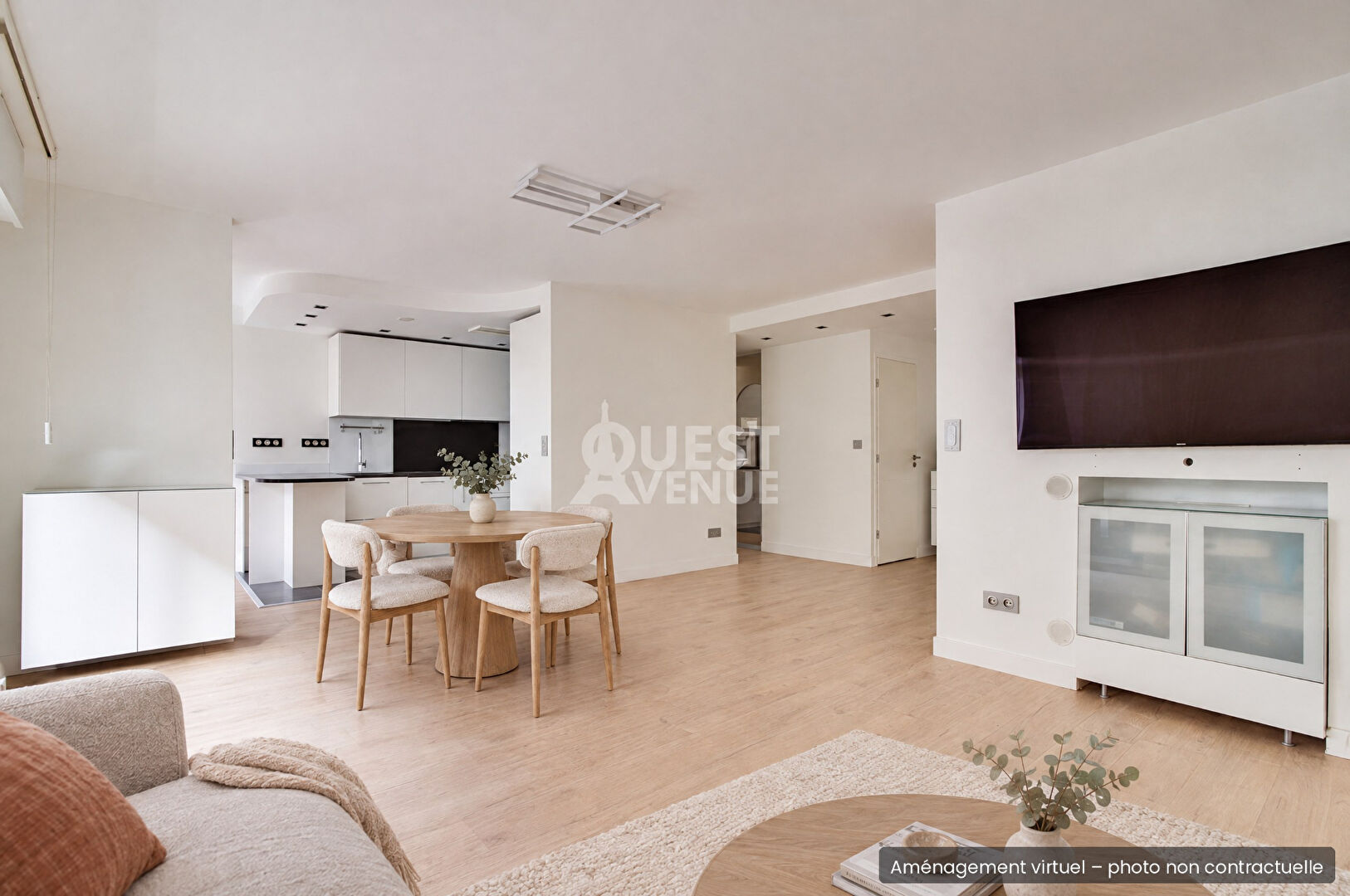 PARIS 19 APPARTEMENT 4P 102M²