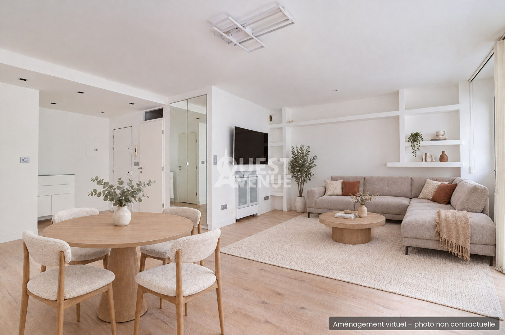 PARIS 19 APPARTEMENT 4P 102M²